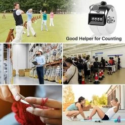 4-stelliger Klickzähler – Manueller Metallzähler – Klicker Zum Zählen, Scoring Golf（1 STÜCK） -Werkzeug Garten Verkauf 100274390 4