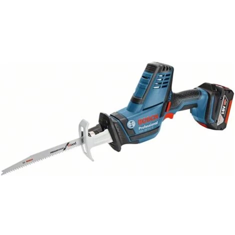 Bosch Professional Bosch Akku-Säbelsäge GSA 18 V-LI C, Basisversion (ohne Akku, Ohne Ladegerät), Im Karton 4 Bosch Professional Bosch Akku-Säbelsäge GSA 18 V-LI C, Basisversion (ohne Akku, Ohne Ladegerät), Im Karton – Bild 2