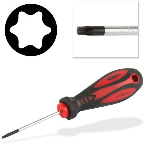 Sechsrund Schraubendreher Schraubenzieher T7x3x60 Magnetisch 4 Sechsrund Schraubendreher Schraubenzieher T7x3x60 Magnetisch – Bild 2