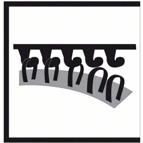 Bosch Polierfilz Für Exzenterschleifer, Hart, Klett, 128 Mm, 5er-Pack 6 Bosch Polierfilz Für Exzenterschleifer, Hart, Klett, 128 Mm, 5er-Pack – Bild 4