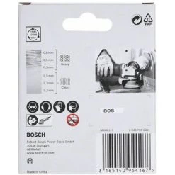 Bosch X-LOCK Topfbürste 75 Mm, Gewellte Messingbürsten 75 Mm, 0,3 Mm, X-LOCK -Werkzeug Garten Verkauf 12743273 4