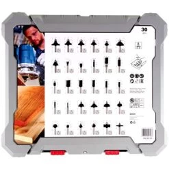 Bosch Freihandfräser-Set, 8-mm-Schaft, 30-tlg. 9 Bosch Freihandfräser-Set, 8-mm-Schaft, 30-tlg. -Werkzeug Garten Verkauf 13825917 4