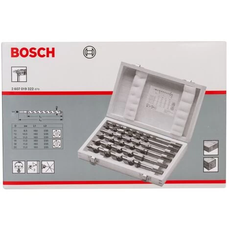 Bosch Schlangenbohrer-Set. 6-teilig. 10 - 20 Mm. 360 Mm. 5 Bosch Schlangenbohrer-Set. 6-teilig. 10 - 20 Mm. 360 Mm. – Bild 3