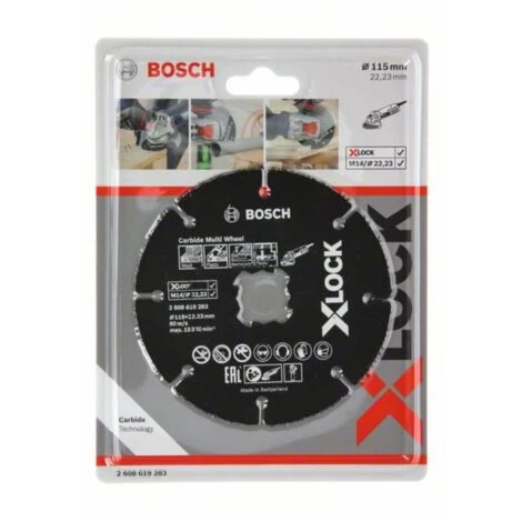 Bosch Ø 115mm X-LOCK Trennscheibe Carbide Multi Wheel 4 Bosch Ø 115mm X-LOCK Trennscheibe Carbide Multi Wheel – Bild 2