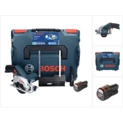 Bosch GKS 12V-26 Professional Akku Handkreissäge 12 V 85 Mm + 1x Akku 3,0 Ah + L-Boxx - Ohne Ladegerät