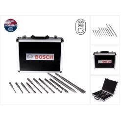 Bosch SDS-plus Bohrer Und Meißel Set 11tlg. + Koffer ( 2608579916 ) PGM Zertifiziert