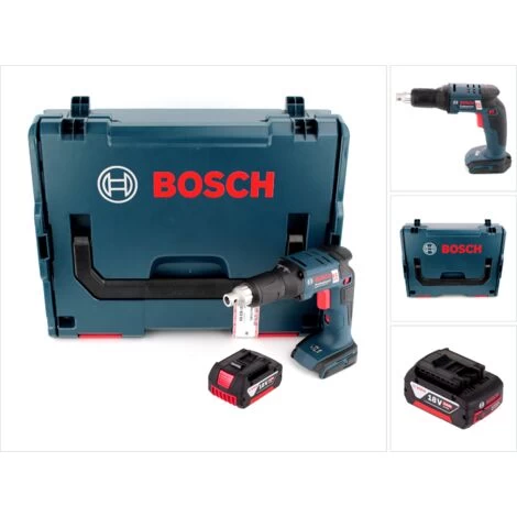 Bosch GSR 18 V-EC TE Akku Trockenbauschrauber 18V 25Nm Brushless + 1x Akku 5,0Ah + L-Boxx - Ohne Ladegerät 3 Bosch GSR 18 V-EC TE Akku Trockenbauschrauber 18V 25Nm Brushless + 1x Akku 5,0Ah + L-Boxx - Ohne Ladegerät