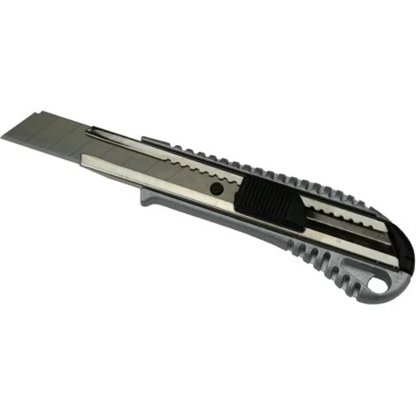 2 Cuttermesser + 10 Abbrechklingen Set 18mm Profi Cutter 4 2 Cuttermesser + 10 Abbrechklingen Set 18mm Profi Cutter – Bild 2