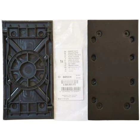 Bosch 2609000875 Schleifplatte PSS 200 A Schwingschleifer, 92 X 182 Mm, Micro-Klett 3 Bosch 2609000875 Schleifplatte PSS 200 A Schwingschleifer, 92 X 182 Mm, Micro-Klett