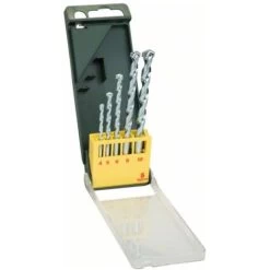 Bosch Steinbohrer-Set, 5-tlg., Durchmesser: 4 - 10 Mm, HM-Steinbohrer