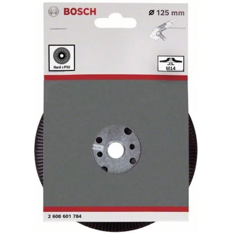 Bosch Stützteller 125 mm, M14, Hart, Für Exzenterschleifer 5 Bosch Stützteller 125 mm, M14, Hart, Für Exzenterschleifer – Bild 3