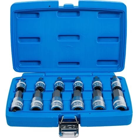 BGS Technic Bit-Einsatz-Satz Antrieb Innenvierkant 12,5 Mm (1/2) Innensechskant 5 - 22 Mm 12-tlg. 3 BGS Technic Bit-Einsatz-Satz Antrieb Innenvierkant 12,5 Mm (1/2) Innensechskant 5 - 22 Mm 12-tlg.