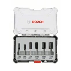 Bosch 6 Tlg Nutfräser Set 8mm Schaft