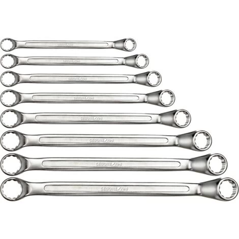 Doppelringschlüssel-Satz Metrisch 8-teilig Schlüsselweilten 6 - 22 Mm 3 Doppelringschlüssel-Satz Metrisch 8-teilig Schlüsselweilten 6 - 22 Mm