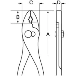Bahco Kombinationszangen Mit Zwei Positionen Und Lackierter Oberfläche 200 mm 8 Bahco Kombinationszangen Mit Zwei Positionen Und Lackierter Oberfläche 200 mm -Werkzeug Garten Verkauf 41836812 3
