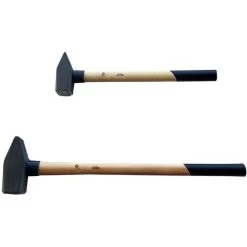 Schlosserhammer Hammer Vorschlaghammer Eschenstiel 2 Tlg Set 3/5kg Je 1 Stück