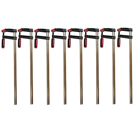 Schraubzwingen Leimzwinge 150 - 300mm Kuststoffgriff Profi 8 Tlg Set 3 Schraubzwingen Leimzwinge 150 - 300mm Kuststoffgriff Profi 8 Tlg Set