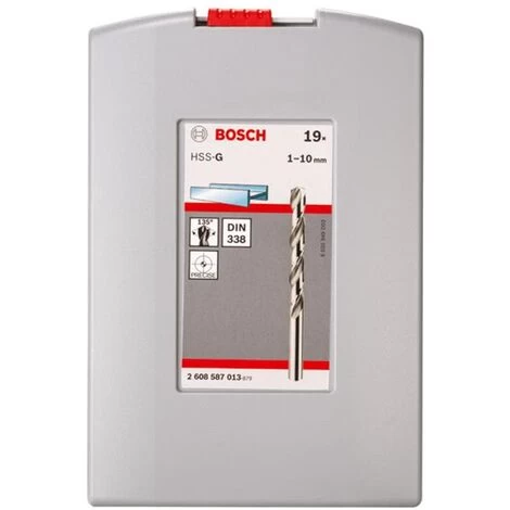 Bosch Metall-Bohrersatz Pro Box HSS-G 135° 1,0 - 10,0 Mm 19 Tlg. 5 Bosch Metall-Bohrersatz Pro Box HSS-G 135° 1,0 - 10,0 Mm 19 Tlg. – Bild 3