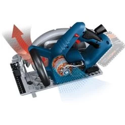 Bosch Akku-Kreissäge BITURBO GKS 18V-68 C Professional, Ausführung: 06016B5000, Solo/Karton -Werkzeug Garten Verkauf 43864332 4