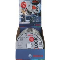 Bosch Accessories X-LOCK 2608619364 Trennscheibe Gerade 125 Mm 10 St.