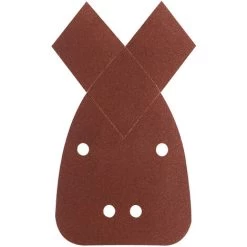 Bosch Accessories 2609256A68 Multischleifpapier Mit Klett, Gelocht Körnung 40 (L X B) 135 Mm X 95