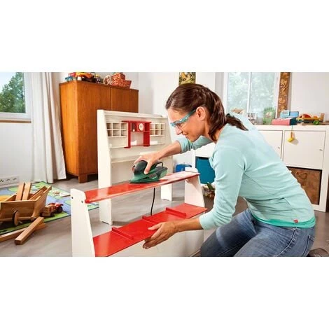 Bosch Multischleifer PSM 100 A (100 Watt, 3 Schleifblätter, Schleiffläche: 104 Cm²) 4 Bosch Multischleifer PSM 100 A (100 Watt, 3 Schleifblätter, Schleiffläche: 104 Cm²) – Bild 2