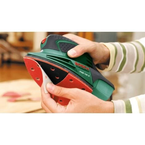Bosch Multischleifer PSM 100 A (100 Watt, 3 Schleifblätter, Schleiffläche: 104 Cm²) 6 Bosch Multischleifer PSM 100 A (100 Watt, 3 Schleifblätter, Schleiffläche: 104 Cm²) – Bild 4