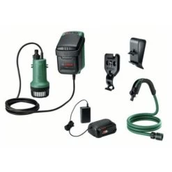 Bosch Akku-Regenwasserpumpen GardenPump 18V-2000 1x Akku 2.5Ah 1x Ladegerät AL 1810 CV