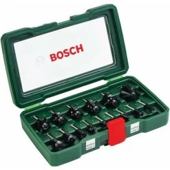 Bosch 15-teiliges HM-Fräser-Set (1/4 Mm Schaft)