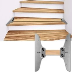 Treppenstufen-Messwerkzeug, Einstellbare Länge 30"-49", Regal-Messwerkzeug, Lange/kurze Version, Messbereich 8"-49"