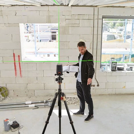 TACKLIFE SC-L07G, Linienlaser, 30 M Grüner Kreuzlinienlaser, 110° Unabhängiger Heller Laser, IP54 Wasserdicht, Selbstnivellierend, 360° 5 TACKLIFE SC-L07G, Linienlaser, 30 M Grüner Kreuzlinienlaser, 110° Unabhängiger Heller Laser, IP54 Wasserdicht, Selbstnivellierend, 360° – Bild 3