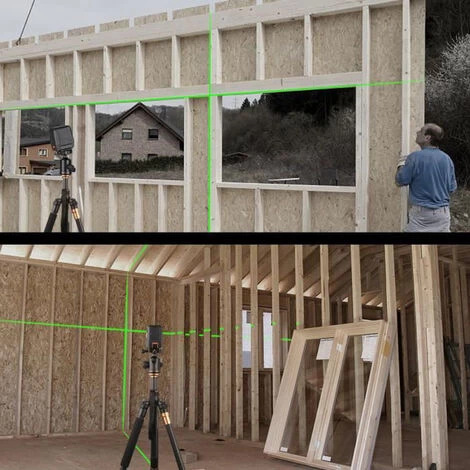 TACKLIFE SC-L07G, Linienlaser, 30 M Grüner Kreuzlinienlaser, 110° Unabhängiger Heller Laser, IP54 Wasserdicht, Selbstnivellierend, 360° 6 TACKLIFE SC-L07G, Linienlaser, 30 M Grüner Kreuzlinienlaser, 110° Unabhängiger Heller Laser, IP54 Wasserdicht, Selbstnivellierend, 360° – Bild 4