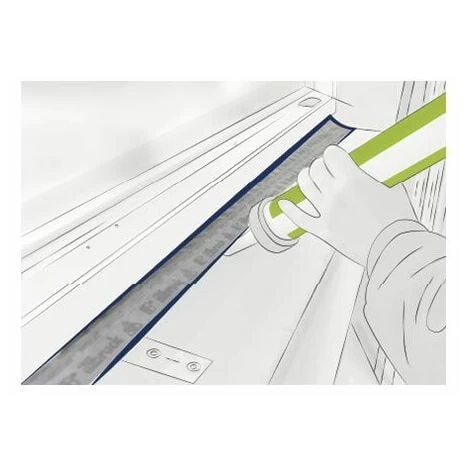 Illbruck SP025 Fenster-Folienkleber Öko 310ml Betongrau 5 Illbruck SP025 Fenster-Folienkleber Öko 310ml Betongrau – Bild 3