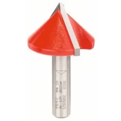 Bosch V-Nutfräser. 8 Mm. D 31.8 Mm. L 19 Mm. G 51 Mm. 90°