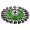 Bosch Scheibenbürste. Edelstahl. Gezopfter Draht. 0.5 Mm
