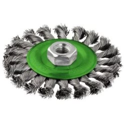 Bosch Scheibenbürste. Edelstahl. Gezopfter Draht. 0.5 Mm