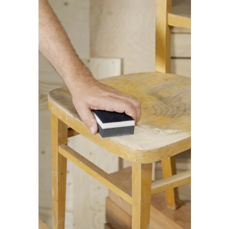 Wolfcraft Klettschleifschwamm Set Hart Und Weich Klettschleifschwamm 4 Wolfcraft Klettschleifschwamm Set Hart Und Weich Klettschleifschwamm – Bild 2