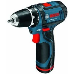Bosch Professional Akkuschrauber GSR 12V-15 (2x2, 0 Akku, 12 Volt, 39tlg. Zubehör-Set, SchraubenØ Max: 7mm, In Tasche)
