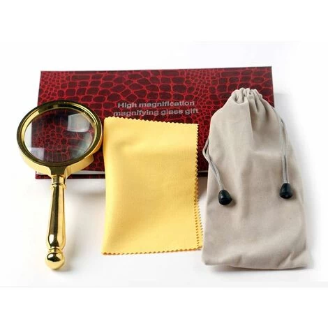 Lupe, 10-fache Taschenlupe Lupe Tragbare Leselupe Zum Lesen Von Büchern, Zeitungen, Kreuzworträtseln, Beobachten Von Insekten, Karten, Drucken, Schmuck (80 Mm Lupe) 5 Lupe, 10-fache Taschenlupe Lupe Tragbare Leselupe Zum Lesen Von Büchern, Zeitungen, Kreuzworträtseln, Beobachten Von Insekten, Karten, Drucken, Schmuck (80 Mm Lupe) – Bild 3