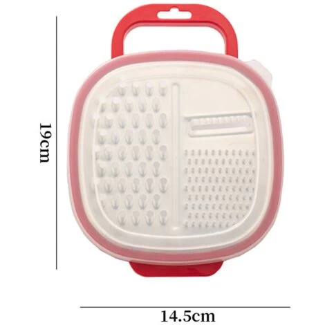 Käsereibe Einfach Zu Verwendende Reiben Für Die Küche Käsereibe Mit Behälter Und Deckel Für Käsestil 2 4 Käsereibe Einfach Zu Verwendende Reiben Für Die Küche Käsereibe Mit Behälter Und Deckel Für Käsestil 2 – Bild 2