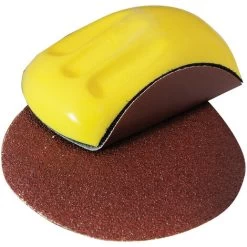 Silverline Schleifklotz Mit Griffmulden 85 X 150 Mm Inkl. Schleifblätter