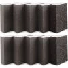 MINKUROW 10 Stück Schleifschwamm Körnung 1200-1500 Schleifklötze 70 X 100 X 25 Mm Nass- Und Trockeneinsatz Für Holz Metallfarbe Waschbar Und Wiederverwendbar