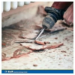 Hochleistungs-Fliesenmeißel 165 Mm X 75 Mm Abgewinkelt, Fliesenoptimierte Geometrie, Gehärteter, Breiter Meißel In Profiqualität -Werkzeug Garten Verkauf 72546828 4