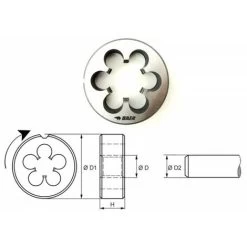BAER Schneideisen UNF 5/16 X 24 - HSS"-"151401012