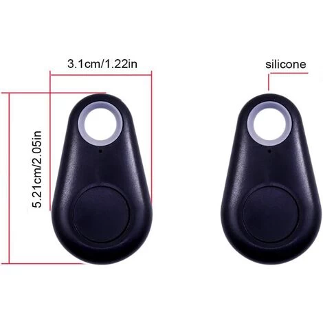 Bluetooth Tracker Smart GPS Locator Alarm Anti Lost Tracer Tracking Auto Motorrad Tierschlüssel Für Kinder, 2 Stk 7 Bluetooth Tracker Smart GPS Locator Alarm Anti Lost Tracer Tracking Auto Motorrad Tierschlüssel Für Kinder, 2 Stk – Bild 5