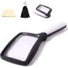 Faltbare Leselupe Mit 5 LED-Leuchten 3-fache Vergrößerung Mit 2 Dimmmodi Ideal Zum Lesen Von Kleingedruckten, Büchern, Sehbehinderung, Einfaches Lesen Bei Nacht -Werkzeug Garten Verkauf 75269179 1