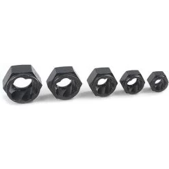 10 Stück 3/8 Stecknuss 9-19mm Beschädigte Mutter Bolzenausdreher Bolzenentferner Schloss -Werkzeug Garten Verkauf 75269307 4