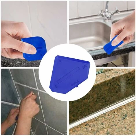 Stück Silikon-Fugenglätter Und Verstemmungswerkzeuge Für Badezimmer, Küche Und Dichtungsmittel Silikonfugenentferner 6 Stück Silikon-Fugenglätter Und Verstemmungswerkzeuge Für Badezimmer, Küche Und Dichtungsmittel Silikonfugenentferner – Bild 4