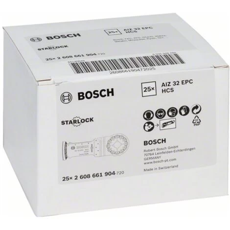Bosch HCS Tauchsägeblatt AIZ 32 EPC, Wood, 50 X 32 Mm 4 Bosch HCS Tauchsägeblatt AIZ 32 EPC, Wood, 50 X 32 Mm – Bild 2