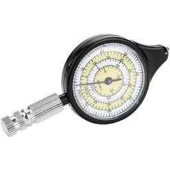 Karte Messen, Mini-Outdoor-Karte Zum Messen Von Entfernungen Caculator Mapping Tool Metallrad